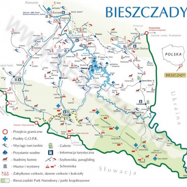 solina mapa polski Wyspa Energetyk Położenie solina mapa polski Wyspa Energetyk Położenie
